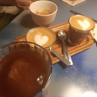 a few coffees at Acid Bakehouse in Madrid