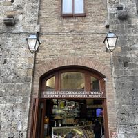Front of the store   at Caffetteria Gelateria dell'Olmo in San Gimignano