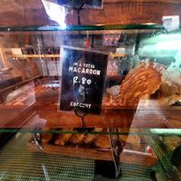 Coconut Macaroon. at The Big Rock Cafe in Porthmadog