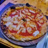 Vegan mozzarella at Acqua & Farina in Nice