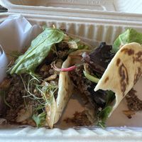 Walnut tacos  at Vegan It IZ Eats in Dayton