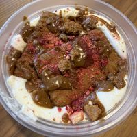 Mixed berry banana pudding  at Vegan It IZ Eats in Dayton
