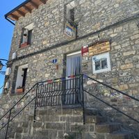 Outside  at Refugio Telera in Biescas