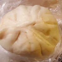 Vegan steamed bun at Taste of the Orient in Castlemaine