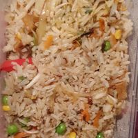 Vegan fried rice at Taste of the Orient in Castlemaine