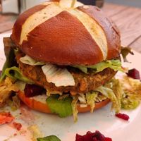 Burger  at Surfcafé in Norderney