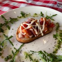 Vegan Bruschetta 🌱 at Mamma Teresa in Landskrona