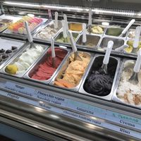 Ice cream  at La Riserva della Neve in Rome