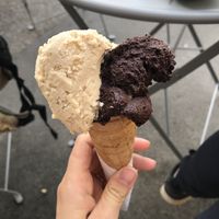 Hazelnut and chocolate  at La Riserva della Neve in Rome