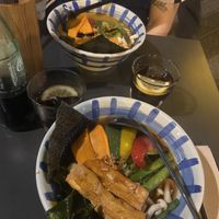 Shoyu Tofu Ramen  at Takumi Ramen in Barcelona