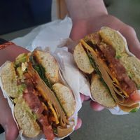 Vegan Turkey Deluxe at James Oliver Coffee in Detroit