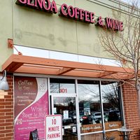 Front of building at Genoa Coffee & Wine in Fort Collins