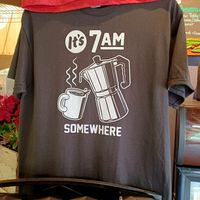 Tshirt for sale at Genoa Coffee & Wine in Fort Collins