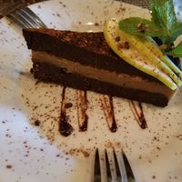 Chocolate Almond Crunch Torte at G-Zen in Branford