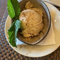 Vegan vanilla caramel ice cream  at G-Zen in Branford