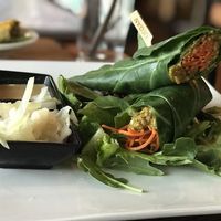 Raw Radience Collard Wrap at G-Zen in Branford