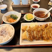 Vegan gyoza meal  at KAMINARI GYOZA in Los Angeles