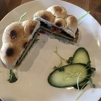 Portobello Burger  at Vegan & Vine in Phoenix