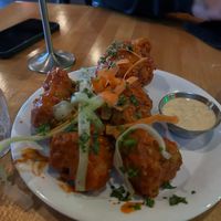 These buffalo cauliflower bites had the most flavor at Vegan & Vine in Phoenix
