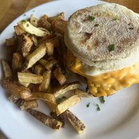 Breakfast sandwich   at Vegan & Vine in Phoenix