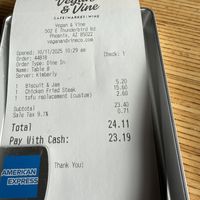   at Vegan & Vine in Phoenix