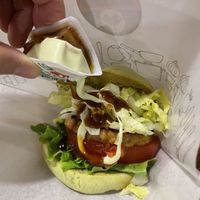 素漢堡🍔  at Mos Burger in Otaru