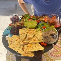 Vegan platter, amazing!!! at DATE Art Cafe in Cospicua