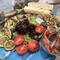 Vegan platter for two   at DATE Art Cafe in Cospicua