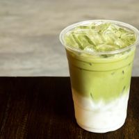 Matcha Latte is available at Happie Balat in Istanbul