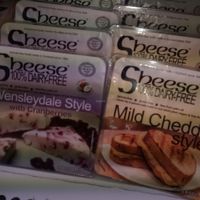 Scotland-produced vegan cheese, 'Sheese' at Quality Vitamins and Herbs in Glasgow
