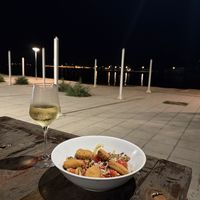   at Famous Beach Bar & Grill in Zadar