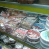 Fridge area at Roots  Fruits and Flowers - Great Western in Glasgow