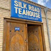  at Silk Road Tea House in Bukhara