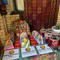  at Silk Road Tea House in Bukhara