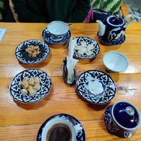  at Silk Road Tea House in Bukhara