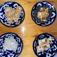 Sweets  at Silk Road Tea House in Bukhara