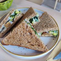 Sandwich at Dispensa Cucina Vegana in Brescia