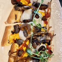 Delicious flatbread  at Sheardown's in Meaford