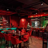 Inside of SIN Ramen. at SIN in Stockholm