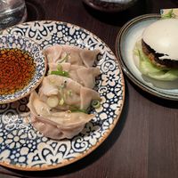 Dumplings and bao  at SIN in Stockholm