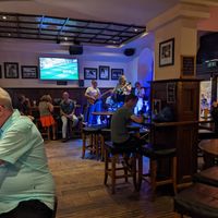 Inside of Ma Nolan's Irish Pub. at Ma Nolan's Irish Pub in Nice