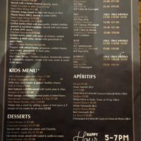 Menu 2 at Ma Nolan's Irish Pub in Nice