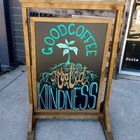 Sandwich board at OTIS Craft Collective in Lafayette