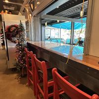 Tons of seating options   at Button Rock Bakery & Kenny Lou's Deli in Lafayette