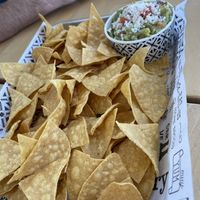 Chips and guacamole   at Tacotarian - Blue Diamond Rd in Las Vegas