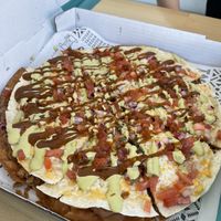 July special - Mexican pizza   at Tacotarian - Blue Diamond Rd in Las Vegas