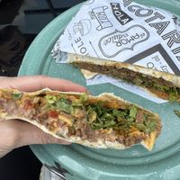 Carne asada Crunchwrap   at Tacotarian - Blue Diamond Rd in Las Vegas