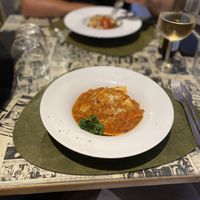 Ravioli  at Origami in La Spezia