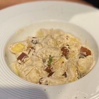 Gnocchi walnut sauce  at Origami in La Spezia