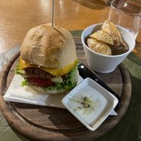 california burger with redefine (17€)  at Origami in La Spezia